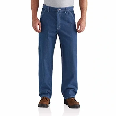 Image of Carhartt Men&#039;s Loose Fit Utility Jean B13, Darkstone, 35W x 32L