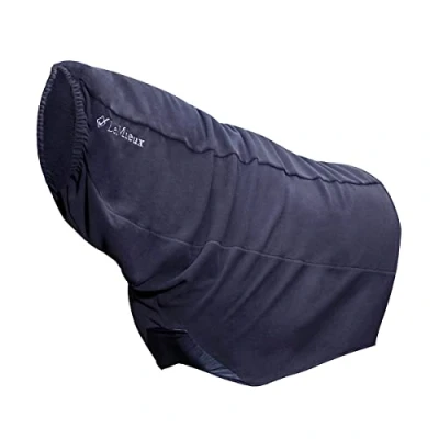 Image of LeMieux Arika Fleece Hood Large Navy Blue