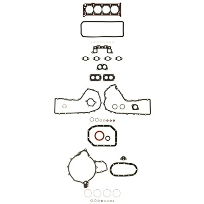 Image of 019718 Full Gasket Set, engine AJUSA 50010800 with cylinder head gasket, valve stem seals