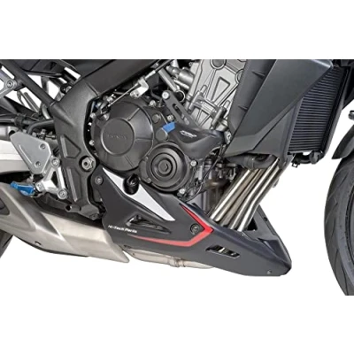 Image of Engine Spoilers Puig Honda CB 650 F 2014 2015 black matt
