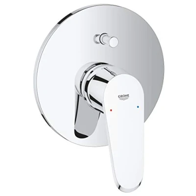 Image of GROHE Eurodisc Cosmopolitan Single Lever Bath/Shower Mixer Trim Chrome 19548002