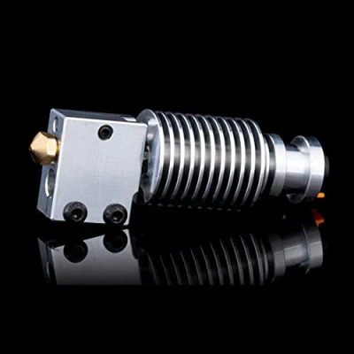 Image of BZ 3D V6 Volcano All Metal Hotend,Volcano Heater Block,Brass Nozzle 0.4mm,Titanium Alloy Heatbreak for Hotend,Prusa i3 MK2S MK3 MK3S Hotend,Titan,Dual Drive Extruder.