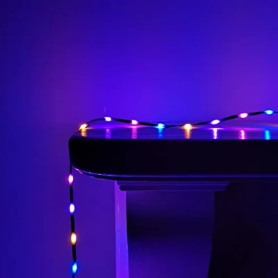 Image of Premier 1000 LED 35m Flexibrights Indoor Outdoor Multi Function Christmas Lights with Timer in Rainbow