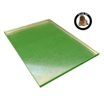 Image of Ellie Bo Replacement Silver Galvanised Metal Tray for 42 inch X Large Dog Cage Crate