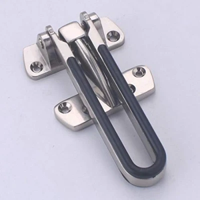 Image of POWERTOOL Security Chain Door, 1pcs Home Door Lock Guard Restrictor Heavy Duty Latch Bar for Windows