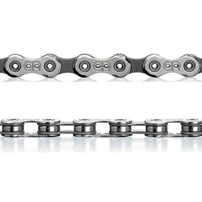 Image of Campagnolo Record 10 Speed Ultra Narrow Chain, Silver, 114 Link