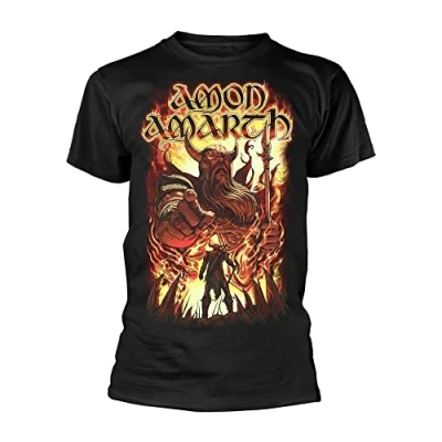 Image of Plastic Head Amon Amarth &#039;Oden Wants You&#039; (Black) T Shirt (Medium)