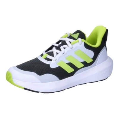 Image of adidas Fortarun 3.0 Shoes Junior Running, core Black/Solar Slime/Cloud White, 4 UK