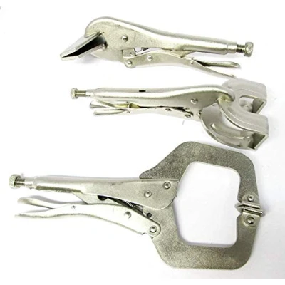 Image of Toolzone 3 Piece Weld Clamp Set