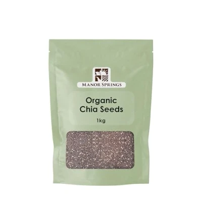Image of Organic Chia Seeds 1kg by Manor Springs