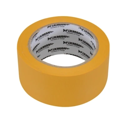 Image of Fixman Builders Tape 50mm x 33m Yellow