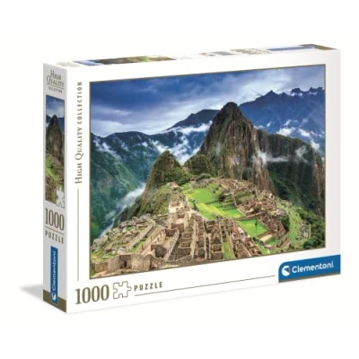 Image of Clementoni Collection 39604, Machu Picchu Puzzle for Adults and Children, 1000 Pieces, Ages 10 Years Plus multi coloured