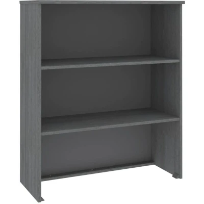 Image of vidaXL Top for Highboard HAMAR Dark Grey 85x35x100cm Solid Wood Pine