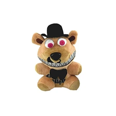 Image of MAGIC SELECT Nightmare Freddy Plush 7 Inch Five Nights At Freddy&#039;s Fnaf, Stuffed Animal Dolls Freddy&#039;s, Toys, Boys Girls Birthday Gift