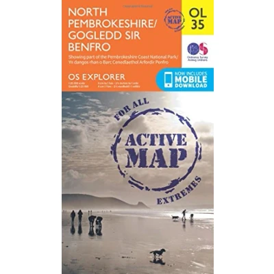 Image of Explorer Active OL35 North Pembrokeshire Map With Digital Version