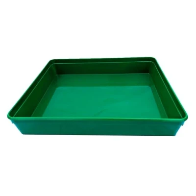 Image of Instrument tray 31cm x 26cm 5cm (Green)