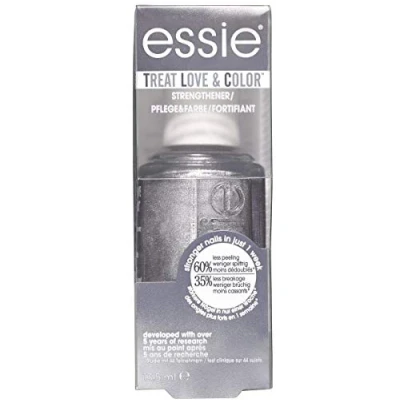 Image of essie Nail Polish Strengthening Treat Love Colour 158 Steel the Lead TLC Care Varnish 13.5 ml