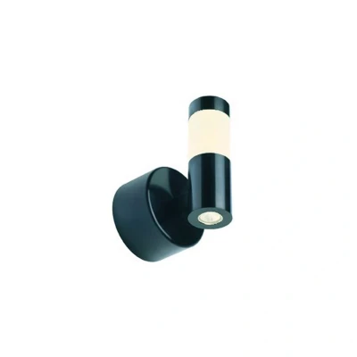 Image of Black Halo/Flood LED Wall Light IP65 240V 2700K Extra Warm White Collingwood