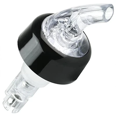 Image of bar@drinkstuff Exacto Pourer Clear 50ml Pack of 12 Pours a Measure Speed Pourer, Posi Spirit
