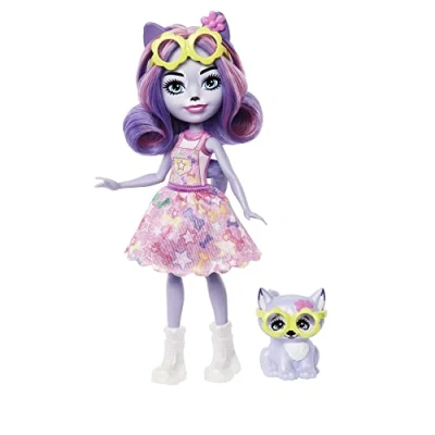 Image of ENCHANTIMALS CITY TAILS HADLEY HUSKY &amp; SLEDDER Dolls