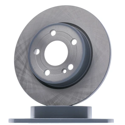 Image of 2474230112, A2474230112 Brake disc FEBI BILSTEIN 107512 Rear Axle 276mm 11mm 5 Hole 112mm solid Coated MERCEDES BENZ: A Class, CLA Coupe