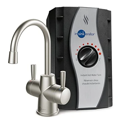Image of InSinkErator HC250SN SS HOT250 Instant Hot/Cold Water Dispenser, Satin Nickel