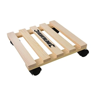 Image of Silverline Square Pot Trolley 60kg