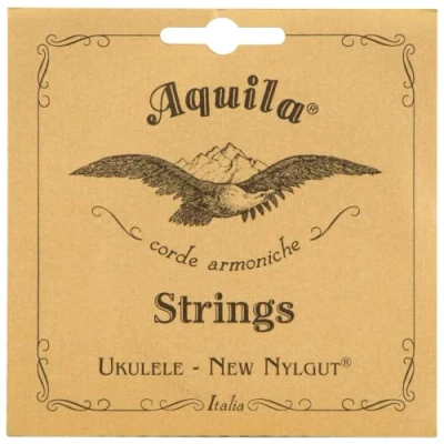 Image of Aquila New Nylgut AQ 21 Low D Baritone Ukulele Strings 4 Piece Set