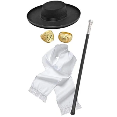 Image of Mega_JumbleSale® Gangster/ Big Daddy, Alfie Solomon Peaky Blinders 1920&#039;s Stag Night, Cosplay, Theme party Fancy Dress Costume Set