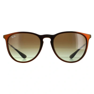 Image of Sunglasses Ray ban Rb4171 erika col. 6316e8 Woman Pantos Black