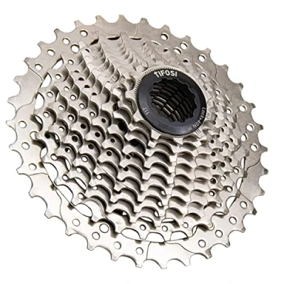 Image of TIFOSI 11 Speed Shimano HG Cassette, Silver (11/32, Silver)