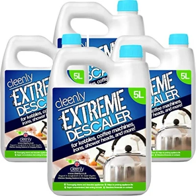 Image of Cleenly Extreme Descaler for Kettles, Coffee Machines, Shower Heads, Irons, and More! (20 litres) Super Strong Liquid