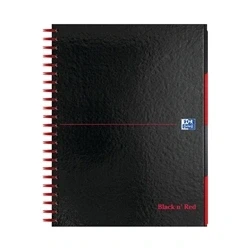 Image of Black n&#039; Red Project Book Polypropylene Cover Wirebound 100080730