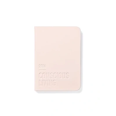 Image of Letts Conscious A6 week to view 2024 diary rosewater