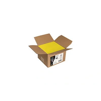 Image of Clairefontaine Ref 55566C Pollen Bulk Packed Envelopes (Pack of 200) C6 Sized, 120gsm Paper, Inkjet &amp; Laser Compatible, Acid Free, Self Adhesive Backing Intensive Yellow
