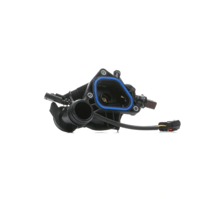 Image of 1336CE, 9804315380, 9808646980, V764558080 Engine thermostat FEBI BILSTEIN 170321 105C with seal Temperature Switch, cable housing
