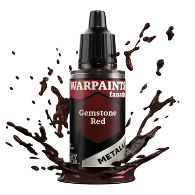 Image of The Army Painter Metallic Pigment Warpaints Fanatic 18ml Hobby Paints (Gemstone Red)