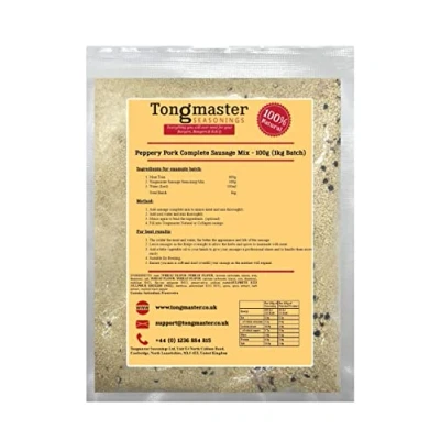 Image of Peppery Pork Complete Sausage Mix 100g (1kg Batch)