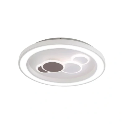 Image of Paul Neuhaus Eliza LED ceiling light, white, metal, Ø 60 cm