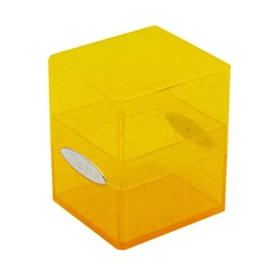 Image of Ultra Pro 16012, Solid, Glittering Yellow Cube