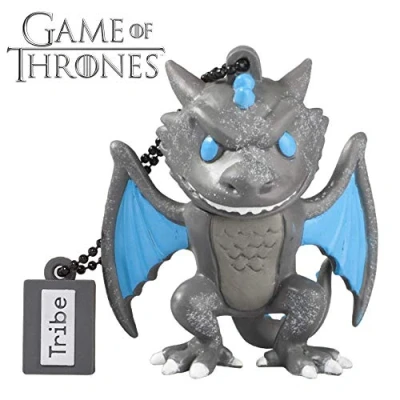 Image of USB stick 16 GB Viserion Original Game of Thrones Flash Drive 2.0, Tribe FD032507,Black