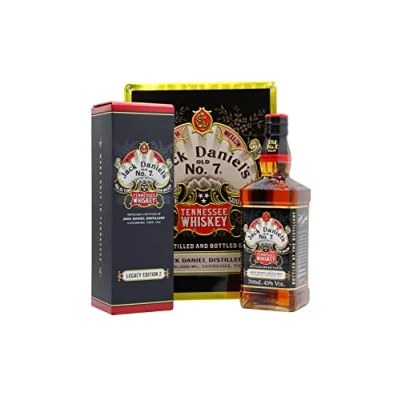 Image of Jack Daniel&#039;s Old No. 7 Legacy Edition 2 &amp; Bar Sign Whiskey