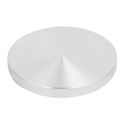Image of Sourcingmap 100mm Diameter 10mm Thickness M10 Thread Aluminum Disc Hardware for Glass Table