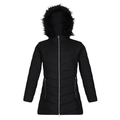 Image of Regatta Childrens Unisex Childrens/Kids Fabrizia Insulated Jacket (Black) Size 5 6Y