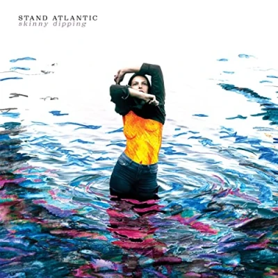 Image of Stand Atlantic Skinny Dipping Red With White Smoke vinyl 2018 UK LP HR2553 1