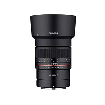 Image of Samyang 85mm F1.4 Weather Sealed High Speed Telepoto Lens for Nikon Z Mirrorless Cameras