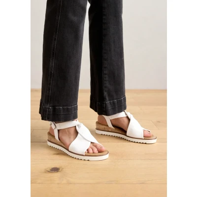 Image of Gabor Twist Strap Sandal Rich 62.751 6.5 WHITE