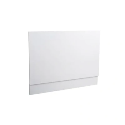 Image of NRG Bath Panel Bathroom Moisture Resistant Wood MDF End Panels Gloss White 750mm