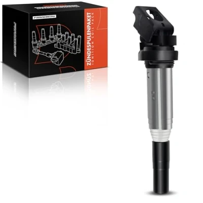 Image of Frankberg 1x Ignition Coil Pack Petrol Compatible with 1 Series E81 E87 F20 F21 116i 1.6L 2007 2017 3 E90 318 335 2.0L 3.0L 2005 2011 Replace# 0221504470