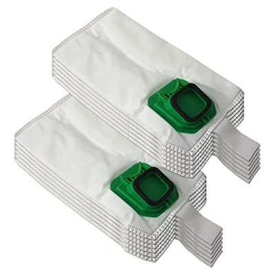Image of MohMus SET 12 Microfiber Vacuum Cleaner Dust Bags For Vorwerk Kobold VK 140, 150, VK140, VK150